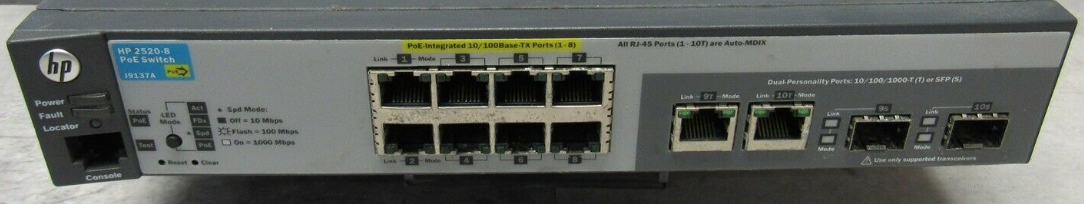 Screenshot_2020-10-21 HP ProCurve 2520-8 8 Port PoE 10 100 Rack Mountable Network Switch J9137A eBay.png